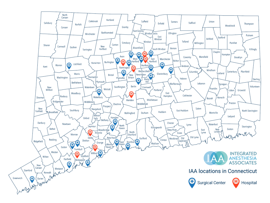 Where You Work Matters Clinical Locations Integrated Anesthesia